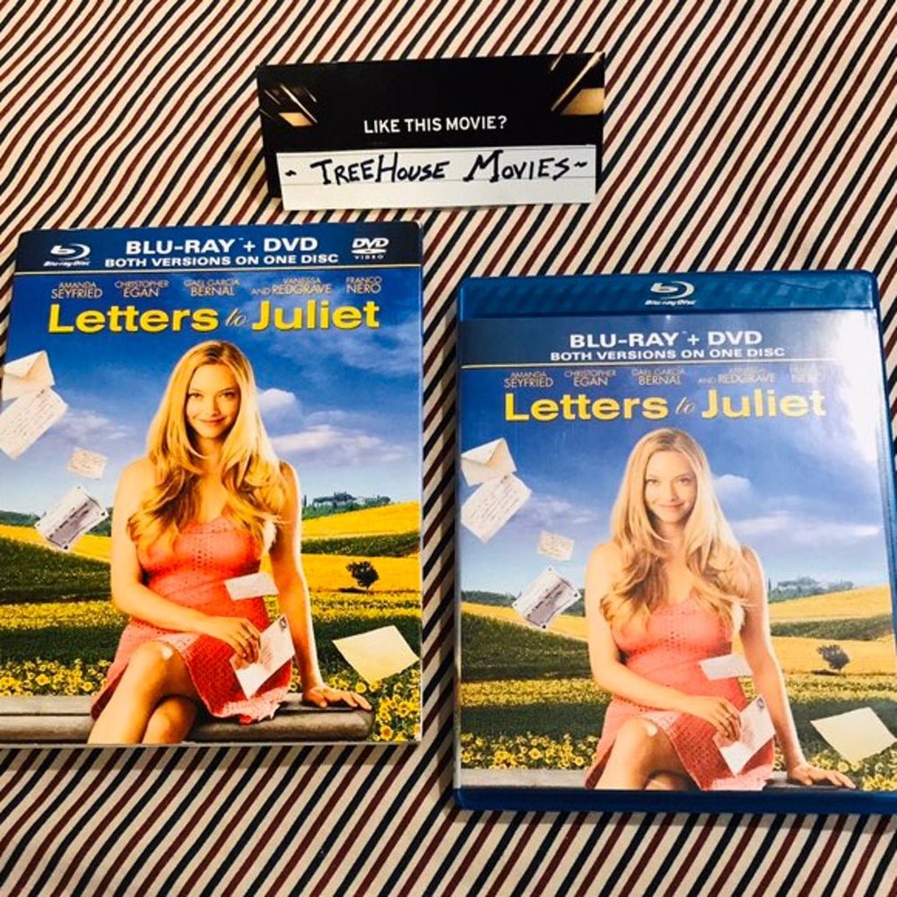 Letters to Juliet ~ Blu Ray + DVD ~ Double sided